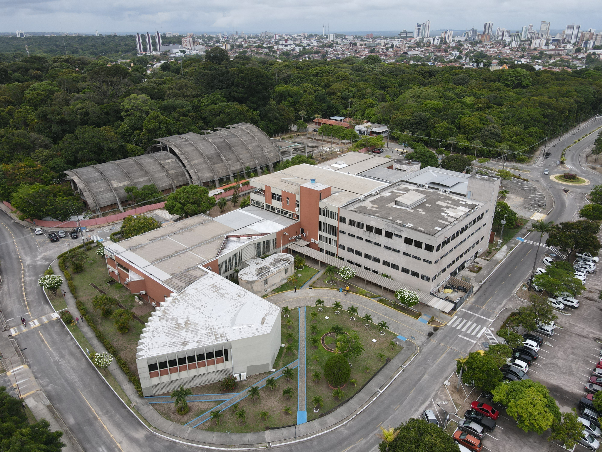 Vista área do campus da UFPB