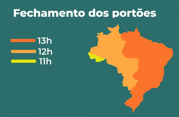 Horário Enem